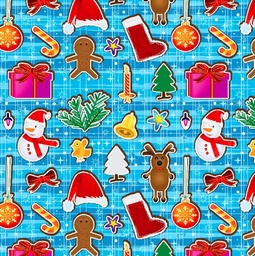 [NMN1008] BRUSH ESTAMPADO MUÑECO DE NIEVE FONDO VETEADO