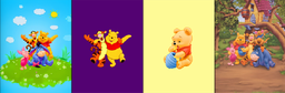 [FWP1000] BRUSH ESTAMPADO FRENTES WINNIE THE POOH NIÑO