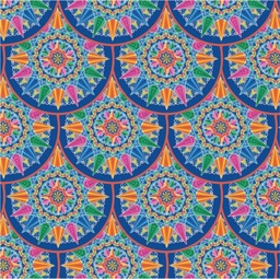 [FLO1083] BRUSH ESTAMPADO PATRIOTICO CARRETA