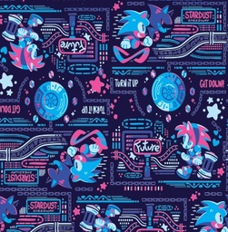 [VSC1010] BRUSH ESTAMPADO SONIC Y AMY