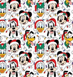 [NMK1020] BRUSH ESTAMPADO MICKEY, MINNIE Y DONALD