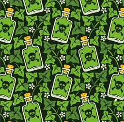 [HWN1002] BRUSH ESTAMPADO POSIONES Y PLANTAS