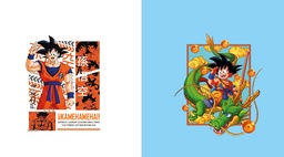 [FGO1000] BRUSH ESTAMPADO FRENTES GOKU OVERSIZE