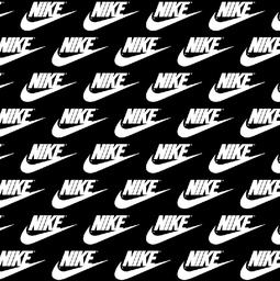 [MNK1003] BRUSH ESTAMPADO NIKE FONDO NEGRO