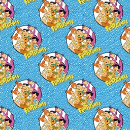 [VPA1001] BRUSH ESTAMPADO PICAPIEDRA FONDO CELESTE