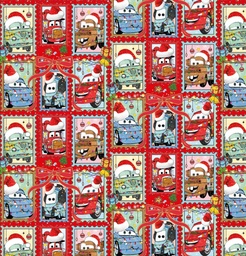 [NAV1001] BRUSH ESTAMPADO NAVIDAD CARS