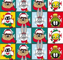 [NLT1000] BRUSH ESTAMPADO NAVIDAD LOONEY TUNES