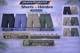 SHORTS DE TELA FRIA