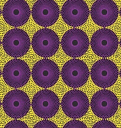 [FDN1032] BRUSH ESTAMPADO CARIBEÑO CIRCULO MORADO